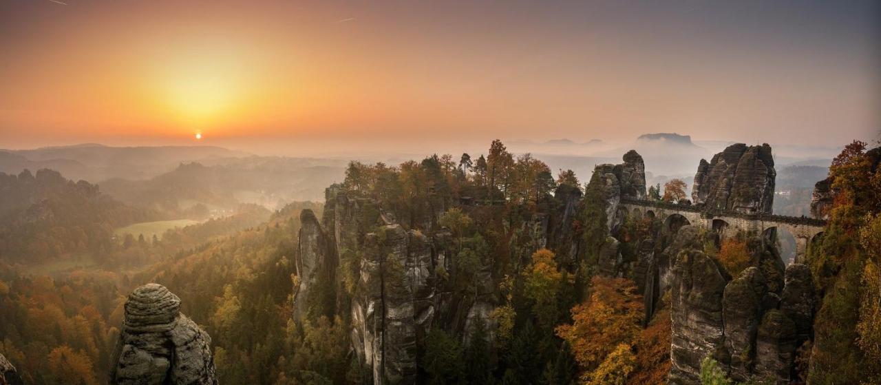 Haus Am Wald Villa Bad Schandau Bagian luar foto